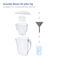 Xavax filtran kanvica, 2,4 l, vrtane 2 nhradnch patrn (znovn)
