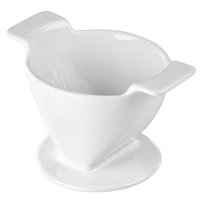 Xavax porcelánový filter na kávu (dripper), vekos 4, biely