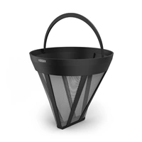 Xavax Barista permanentný filter do kávovaru, náhrada za filter veľkosti 4, čierny