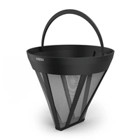 Xavax Barista permanentný filter do kávovaru, náhrada za filter veľkosti 4, čierny