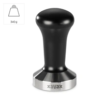 Xavax Barista tamper, 51 mm, ušľachtilá oceľ, s podložkou na tamper, bez obsahu plastov