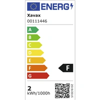 Xavax LED žiarovka pre chladničky/mrazničky a iné, 2 W (nahrádza 20 W), E14, T25, neutrálna biela