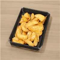 Xavax košík do teplovzdušnej fritézy, nepriľnavý povrch, 12,5x20x3 cm, čierny