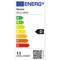 Xavax LED Filament žiarovka, E27, 1521 lm (nahrádza 100 W), teplá biela, vhodná pre stmievače, matná