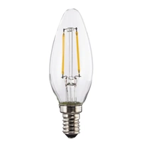 Xavax LED Filament žiarovka, E14, 250 lm (nahrádza 25 W), sviečka, teplá biela, číra