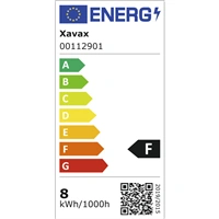 Xavax LED žiarovka, E27, 806 lm (nahrádza 60 W), teplá biela, 2 ks v krabičke (cena za balenie)