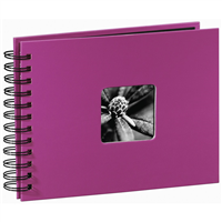 Hama album klasický špirálový FINE ART 24x17 cm, 50 strán, ružový