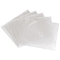 Hama CD Slim Box, obal na 1 cd/dvd, priehľadný, balenie 20 ks (cena za balenie)