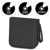 Hama puzdro Nylon Wallet na 32 CD/DVD, čierne