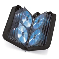 Hama Wallet 64, puzdro na 64 CD/DVD/Blu-ray diskov, nylonové, čierne