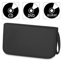 Hama Wallet 64, puzdro na 64 CD/DVD/Blu-ray diskov, nylonové, čierne