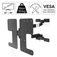 Hama nstenn driak TV Ultraslim OLED, pohybliv, 400x300