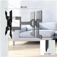 Hama nstenn driak TV Ultraslim OLED, pohybliv, 400x300
