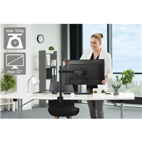 Hama stolný držiak monitoru 32" Standard, 1 rameno