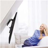 Hama stropn driak TV, 27-47 cm, sklopn, 200x200, ierny