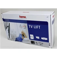 Hama stropn driak TV, 27-47 cm, sklopn, 200x200, ierny