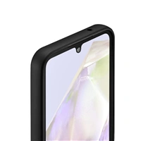 Hama Fantastic Feel, kryt pre Samsung Galaxy A35 5G, hebký povrch, čierny