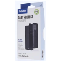Hama Daily Protect, puzdro-knižka pre Motorola Moto G56 5G, funkcia stojanu, čierne