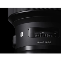 SIGMA 14 mm F1.8 DG HSM Art pre Sigma SA