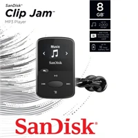 SanDisk MP3 Clip Jam 8 GB MP3, čierna