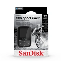 SanDisk Clip Sport Plus 32 GB čierna