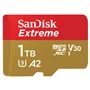 SanDisk Extreme microSDXC 1 TB + SD Adapter190 MB/s & 130 MB/s A2 C10 V30 UHS-I U3