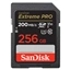 SanDisk Extreme PRO 256 GB SDXC Memory Card 200 MB/s & 140 MB/s, UHS-I, Class 10, U3, V30
