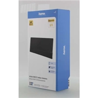 Hama aktvna izbov antna FL-3, DVB-T/DVB-T2, ploch