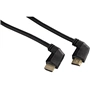 Hama HDMI kábel vidlica-vidlica, kolmé konektory, pozlátený, 3*, 1,5 m