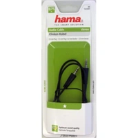 Hama audio kábel jack - jack, 1*, 0,75 m