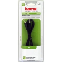 Hama audio kábel jack - jack, 1*, 1,5 m