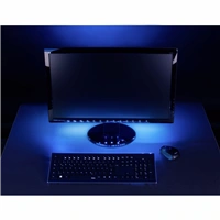 Hama USB LED svetelný pásik s integrovaným ovládaním , RGB podsvietenie, 1 m, 12 ks v displeji