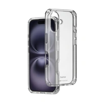Hama Extreme Protect, kryt pre Apple iPhone 16, materiál D3O®, nezažltne, priehľadný