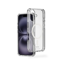 Hama Extreme Protect, kryt pre Apple iPhone 16, magnetický, D3O®, nezažltne, priehľadný