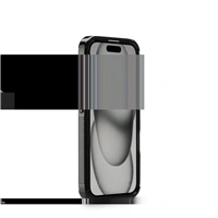 Hama Extreme Protect, kryt pre Apple iPhone 16, materiál D3O®, priehľadný čierny