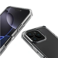 Hama Extreme Protect, kryt pre Apple iPhone 16 Pro, materiál D3O®, nezažltne, priehľadný