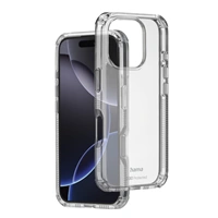 Hama Extreme Protect, kryt pre Apple iPhone 16 Pro, materiál D3O®, nezažltne, priehľadný