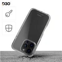 Hama Extreme Protect, kryt pre Apple iPhone 16 Pro, materiál D3O®, nezažltne, priehľadný