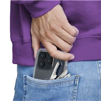 Hama Extreme Protect, kryt pre Apple iPhone 16 Pro, materiál D3O®, nezažltne, priehľadný