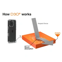 Hama Extreme Protect, kryt pre Apple iPhone 16 Pro, materiál D3O®, nezažltne, priehľadný