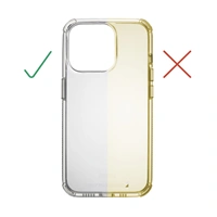 Hama Extreme Protect, kryt pre Apple iPhone 16 Pro, materiál D3O®, nezažltne, priehľadný