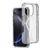 Hama Extreme Protect MagCase, kryt pre Apple iPhone 16 Pro, magnetický, D3O®, nezažltne, priehľadný