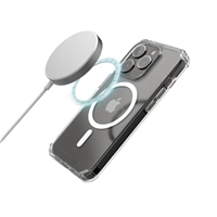 Hama Extreme Protect MagCase, kryt pre Apple iPhone 16 Pro, magnetický, D3O®, nezažltne, priehľadný