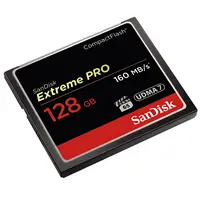 SanDisk Extreme Pro CF 128 GB 160 MB/s VPG 65, UDMA 7