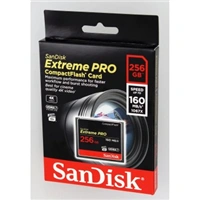 SanDisk Extreme Pro CF 256 GB 160 MB/s VPG 65, UDMA 7