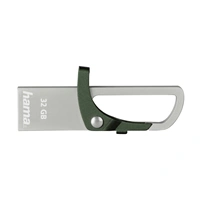 Hama flashPen "Hook-Style"  32 GB 15 MB/s, zelen