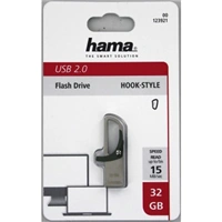 Hama flashPen "Hook-Style"  32 GB 15 MB/s, zelený