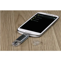Hama flashPen Laeta Twin 16 GB 10 MB/s, šedý