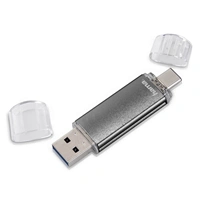Hama flashPen Laeta Twin 16 GB 10 MB/s, šedý