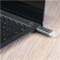 Hama flashPen Laeta Twin 32 GB 10 MB/s, šedý